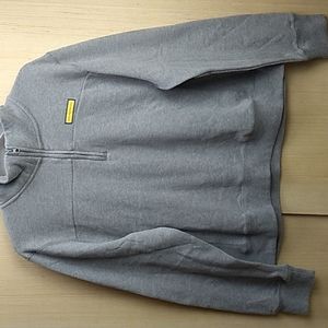 Warm & Fuzzy inside Prince & Fox Women's XXL 1/4 zip up In Gray Aeropostale